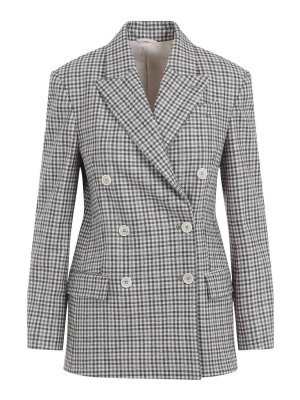 ジャケット PINKO Women Outer 104764 A2FX C36 Beige Blouson jacket with leather-effect edging PINKO → Shop Online