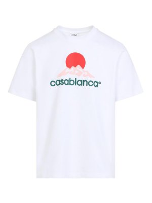 Casablanca t-shirts for men's White 2025 | Shop online at THEBS