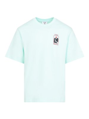 Diesel Trompe Loeil Cracked Print T-Shirt - Green