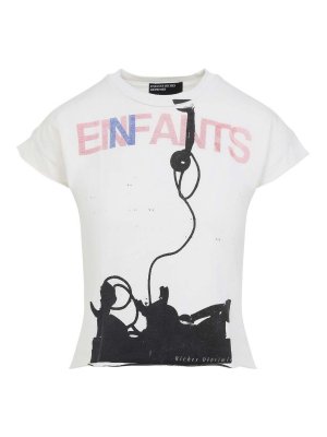 Tシャツ・カットソー Rabanne SS25 Rabanne Cotton T-shirt (25PJTE005CO0494 P100) Rabanne Cotton T-shirt 25PJTE005CO0494-P100 WHITE | IlDuomo
