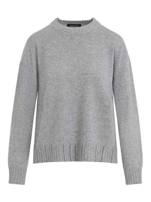 FABIANA FILIPPI: Pull col rond - Pull Col Rond - Taupe