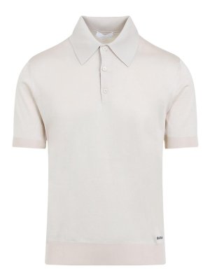 PRADA: polo shirts - Silk Polo