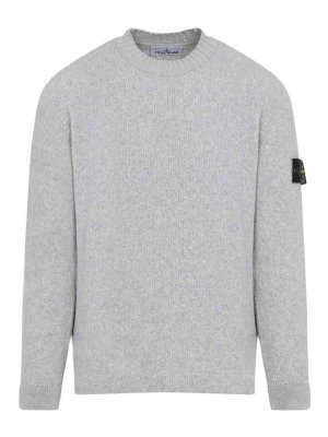 STONE ISLAND: maglia collo rotondo - Maglione