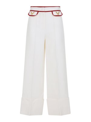 VALENTINO: Hosen Shorts - Shorts - Creme