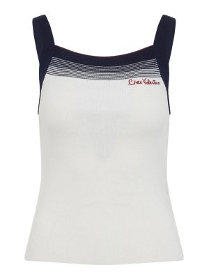 VALENTINO: Tops und Tank Tops - Top - Dunkelblau