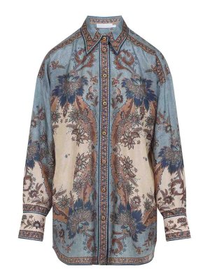 ZIMMERMANN: Chemises - Chemise - Crème