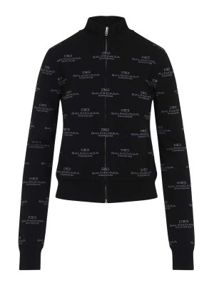 BALENCIAGA: Cárdigans - Cárdigan - Negro