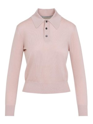 BOTTEGA VENETA: トップス＆タンクトップ - トップ/タンクトップ - ヌードカラー