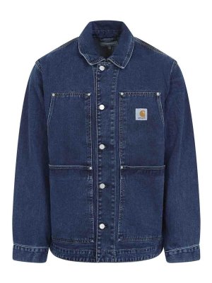 CARHARTT: Chaquetas casual - Chaqueta Casual - Azul