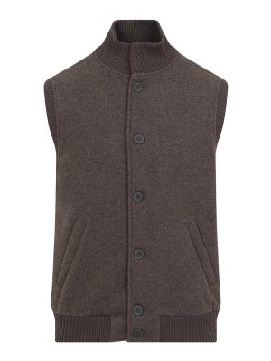 ベスト・ジレ LIU JO Women Vests TA5236TS964 91016 Brown VEST TA5236TS964/91016 | Bruna Rosso