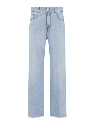 Giambattista Valli: Jeans évasés - Jean Bootcut - Bleu