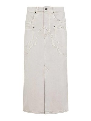 ISABEL MARANT: Knee length skirts & Midi - Britt Midi Skirt