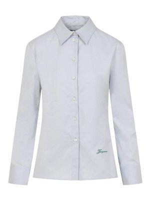 JACQUEMUS: シャツ - シャツ - ライトグレー