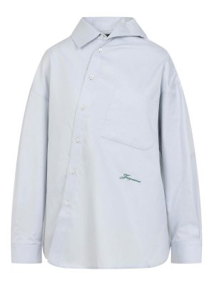 JACQUEMUS: shirts - La Chemise Cuadro Shirt