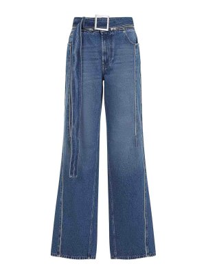 JEAN PAUL GAULTIER: bootcut jeans - Denim Jeans