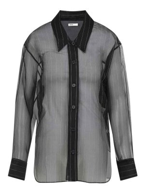 KHAITE: Camisas - Camisa - Negro