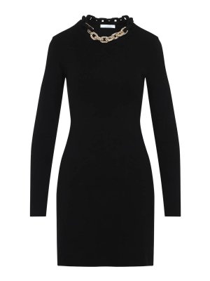 RABANNE: short dresses - Silk Mini Dress