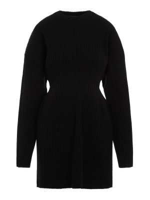 ジバンシィ Givenchy 4G Short Sleeves Rib Tank Dress Givenchy 4G Short Sleeves Rib Tank Dress - Black | BW22CM3YQS001