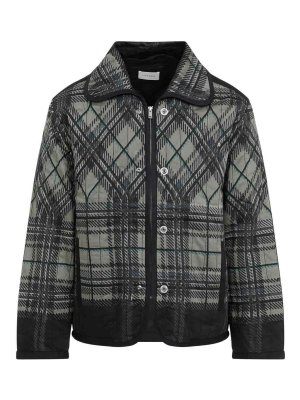 CRAIG GREEN: casual jackets - Quilted Plaid Fade Jacket