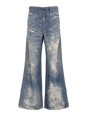 DIESEL: Bootcut - Bootcut Jeans - Denim