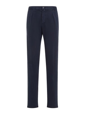 KITON: Shorts - Short - Bleu Foncé