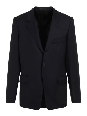 LANVIN: Chaquetas casual - Chaqueta Casual - Azul Oscuro
