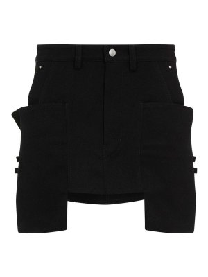 スカート Rick Owens Lido Black Linen Skirt Rick Owens: Black Hollywood Lido Maxi Skirt | SSENSE 日本