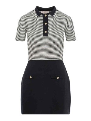 VALENTINO: ショートドレス - ショートドレス - クリーム