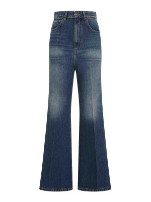 VICTORIA BECKHAM: jeans bootcut - Jeans a gamba larga