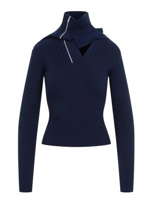 Y/PROJECT: crew necks - Pinched Shoulder Fitted Pullover