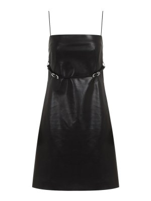 GIVENCHY: short dresses - Voyou Leather Mini Dress
