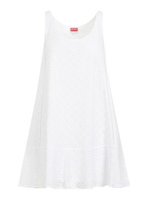 KENZO: abiti corti - Broderie anglaise mini abito