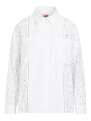 KENZO: camicie - Shirt Anglaise broderie