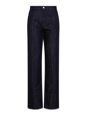 VICTORIA BECKHAM: jeans bootcut - Jeans conici in vita alta