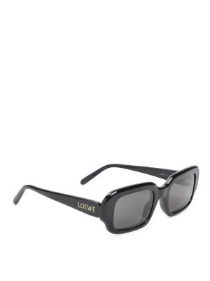 LOEWE: sunglasses - Rectangular Slim Sunglasses