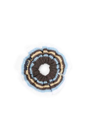 MIU MIU: hair accessories - Cotton Scrunchie
