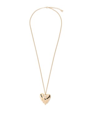 AMINA MUADDI: Necklaces & Chokers - Heartbreaker Necklace