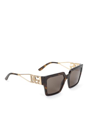DOLCE & GABBANA: サングラス - サングラス - ブラウン