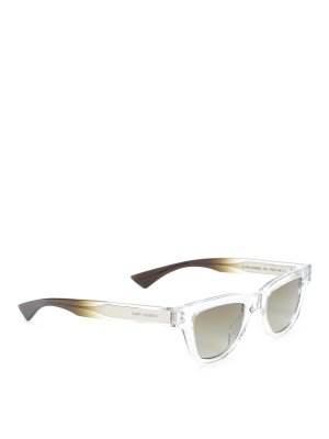 SAINT LAURENT: Gafas de sol - Gafas De Sol - Verde