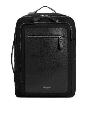 GIORGIO ARMANI: backpacks - Polyester Backpack