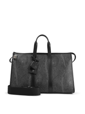 【関税＆送料込み】Moncler Bags Moncler Boston bag in black - Black - Men | 5D5011002SLF999