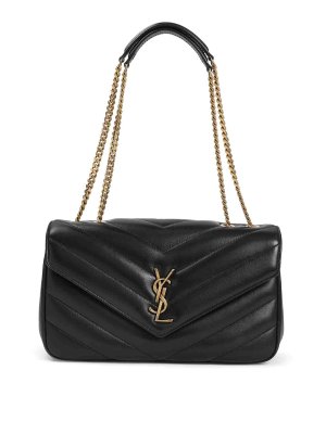SAINT LAURENT: cross body bags - Loulou M Shoulder Bag