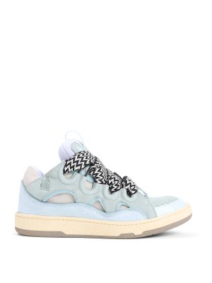 【関税込み】Lanvin ホワイト＆ブラック Curb Lite スニーカー 関税込み】Lanvin ホワイト＆ブラック Curb Lite スニーカー
