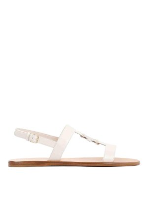 FERRAGAMO: サンダル - サンダル - 白