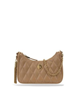 ELISABETTA FRANCHI: ショルダーバッグ - ショルダーバッグ - キャメル