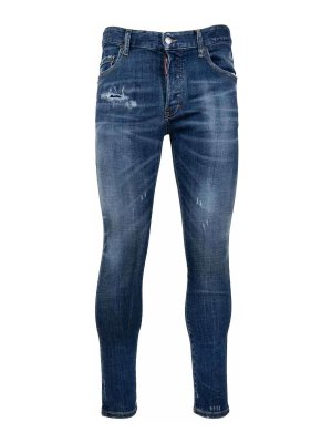 DSQUARED2: straight leg jeans - Jeans
