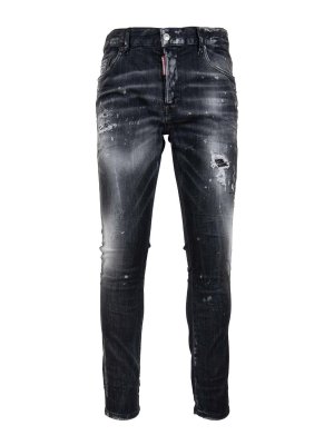 DSQUARED2: straight leg jeans - Jeans