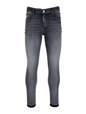 DSQUARED2: ストレートジーンズ - ストレートジーンズ - グレー