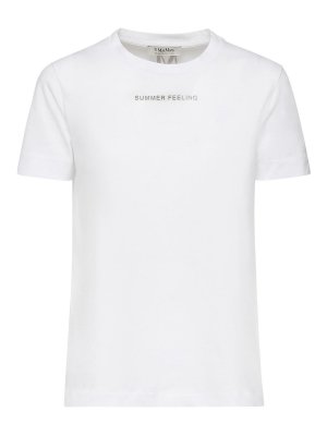 Emporio Armani Tシャツ - 白 | EW001530AF12567U0002 | THEBS
