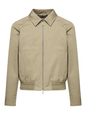 BURBERRY: casual jackets - Cotton Harrington Jacket